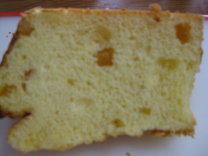 オレンジシフォンケーキ