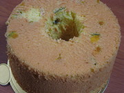 カボチャのシフォンケーキ