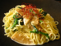 菜の花のパスタ