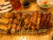 串焼きの盛り合わせ