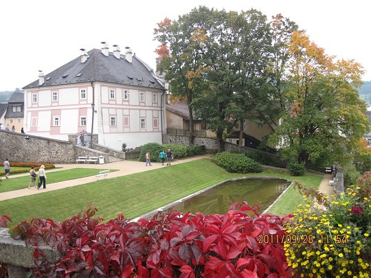 私が訪れたチェコの城　Becov  nad  Teplou
