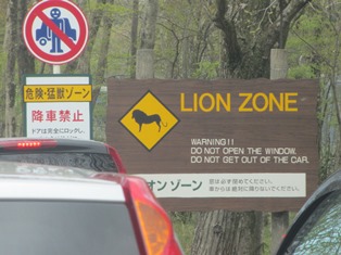 サファリパークで