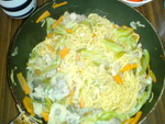朝からがっつり焼きラーメン