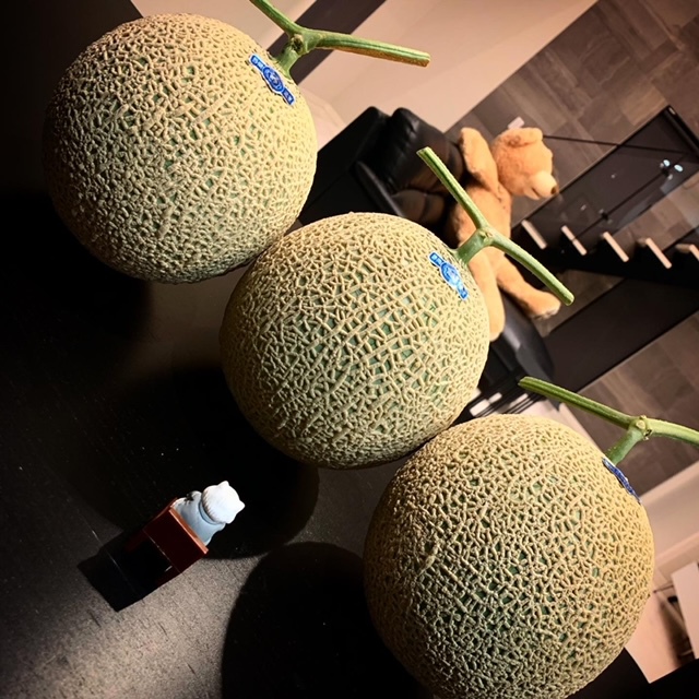 大量メロン