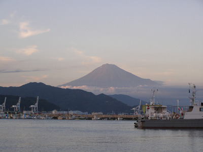中秋の富士山