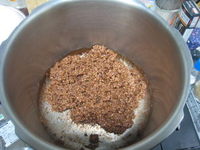 タカキビのドライカレーピザ