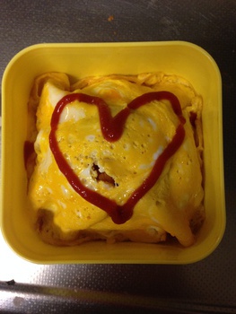 お弁当♡オムライス