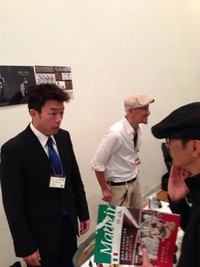 グランシップ展示会でヒゲ倶楽部さんブースに乱入(^^)v