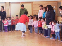風の子保育園でのボランティア活動