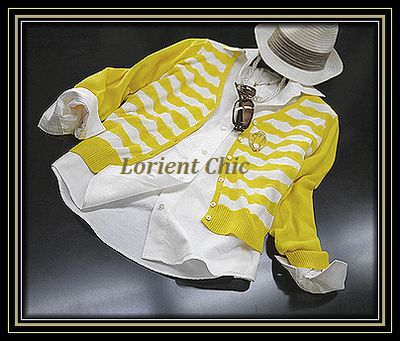 ロリアンblog 「イエローカーディ×ベージュパンツ」