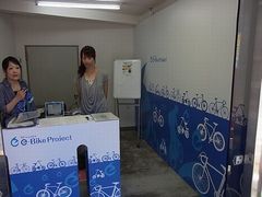 新清水駅で貸し自転車