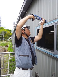 FIX窓→引違窓の施工