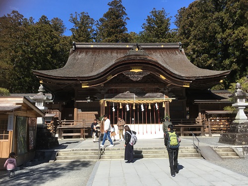 神社巡り　小國神社