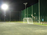 サッカーの練習