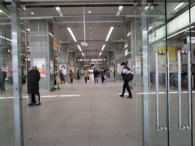 一ヶ月ぶりの静岡駅