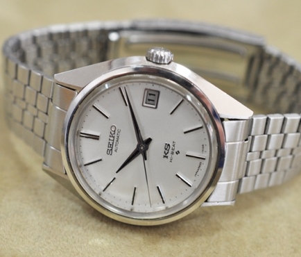 １９７４年製のキングセイコーの中古時計