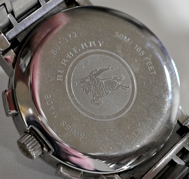 BURBERRY - バーバリー腕時計 新品電池交換レディースクォーツ の+