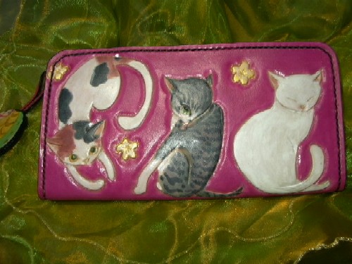 わたしの猫財布。