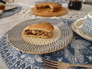 スイスの銘菓エンガーディナーヌストルテ
