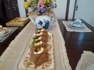 チョコレートロールケーキ