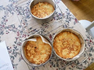 チーズを使った焼き菓子