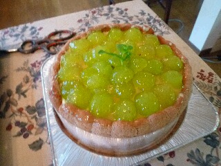白ぶどうのムース
