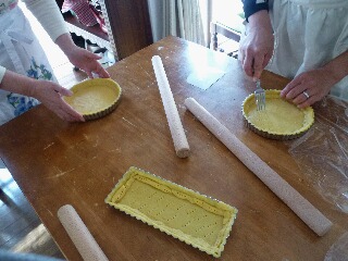 アップルクランブルケーキ
