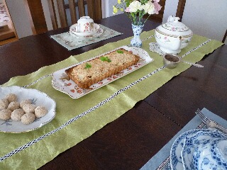 アップルクランブルケーキ