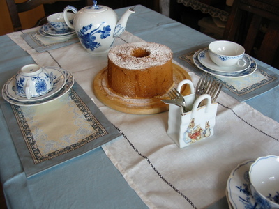 シフォンケーキのレッスン