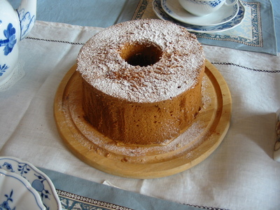 シフォンケーキのレッスン