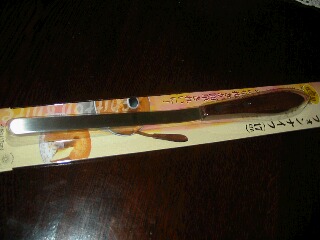 シフォンナイフで型出しらくらく