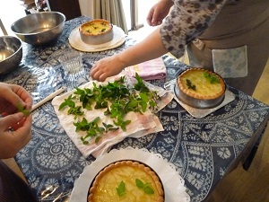 レモンとチーズのムース