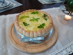 レモンとチーズのムース