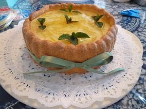 レモンとチーズのムース