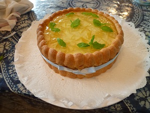 レモンとチーズのムース