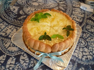 レモンとチーズのムース