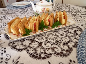 ドライフルーツのタルト