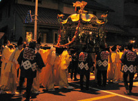 島田大祭（帯祭）・・・御渡り