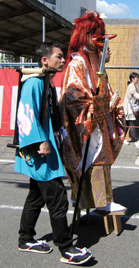 島田大祭（帯祭）・・・猿田彦