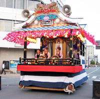 島田大祭（帯祭）・・・屋台