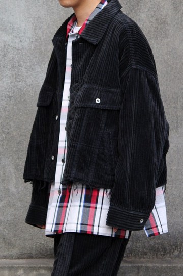 ブルゾンdoublet ダブレット 19aw コーデュロイ ジャケット パンツ