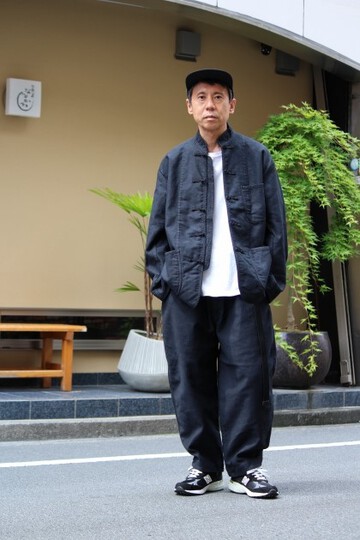 ポータークラシック MOLESKIN CHINESE JACKET-