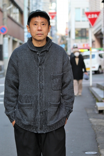 ポータークラシック BEATNIK KENDO KNIT CARDIGAN L