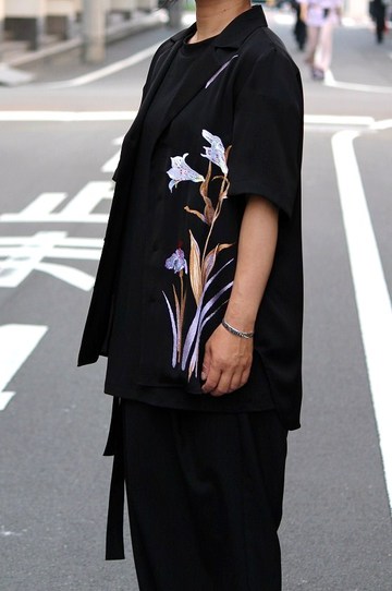大量注文受付 mame 刺繍ブラウス kurogouchi シャツ/ブラウス(半袖/袖なし)