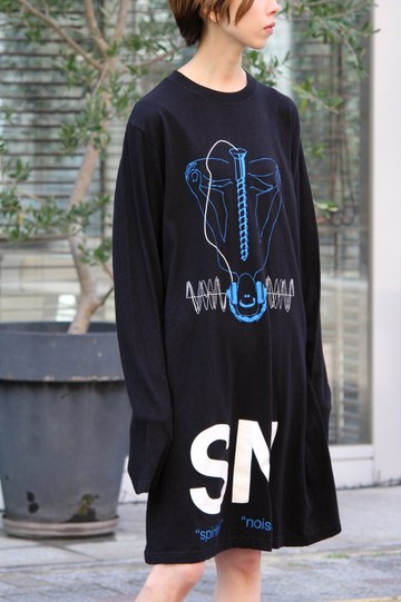 美品】アンダーカバー SOUNDSYSTEMS SN 長袖Tシャツ L64cm - Tシャツ