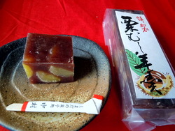 栗蒸し羊羹