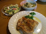 今日の夕飯