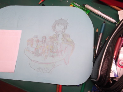 息子作　ワンピース！？