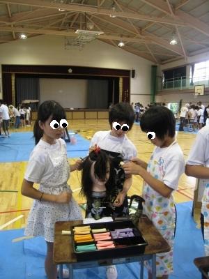 真夏の体育館