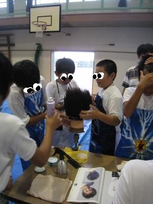 真夏の体育館